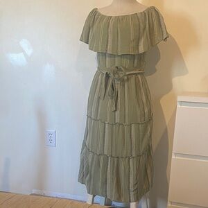 Green Isaac Mizrahi Live! Dress Size 4